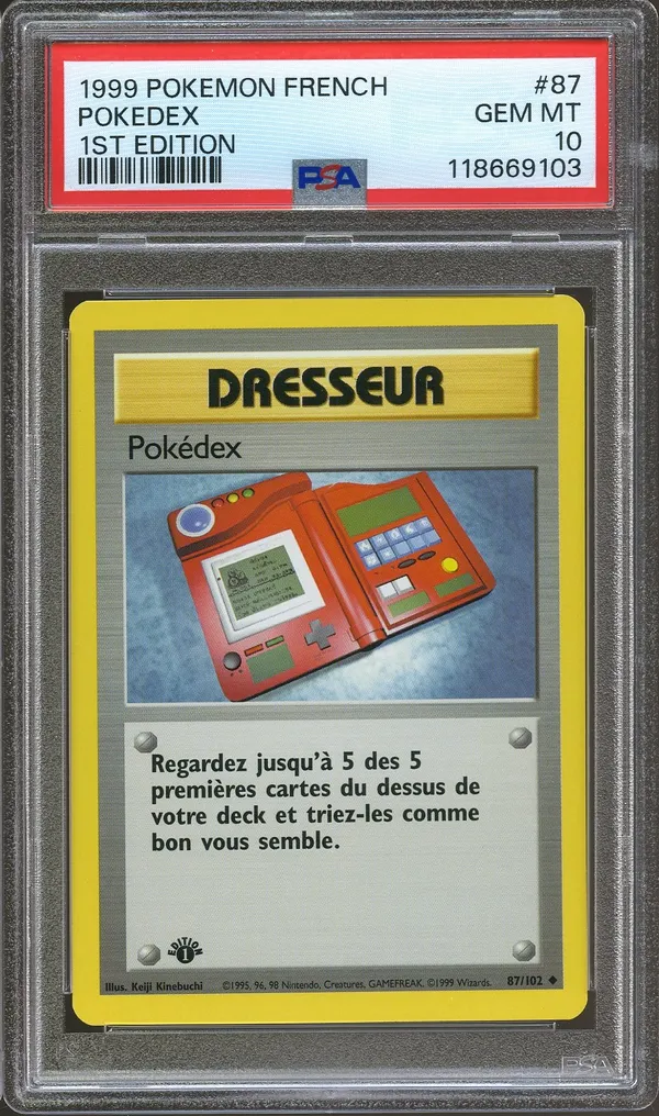 PSA 10 Pokédex
