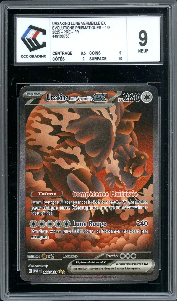 CCC 9 Ursaking Lune Vermeille Ex