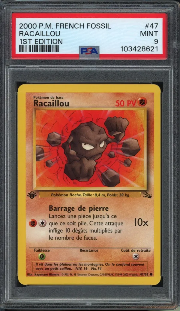 PSA 9 Racaillou