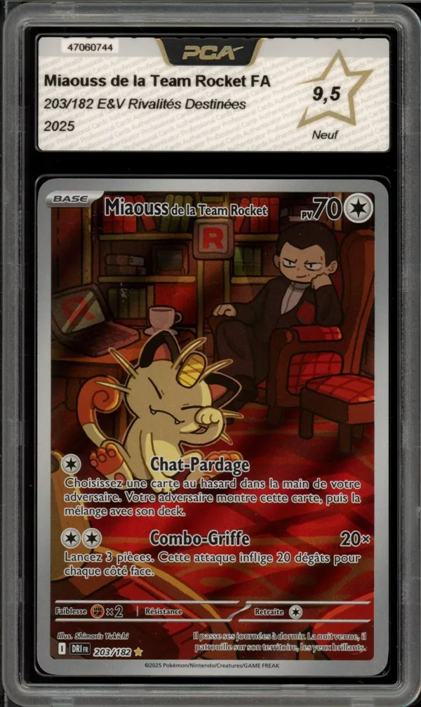 PCA 9.5 Miaouss de la Team Rocket