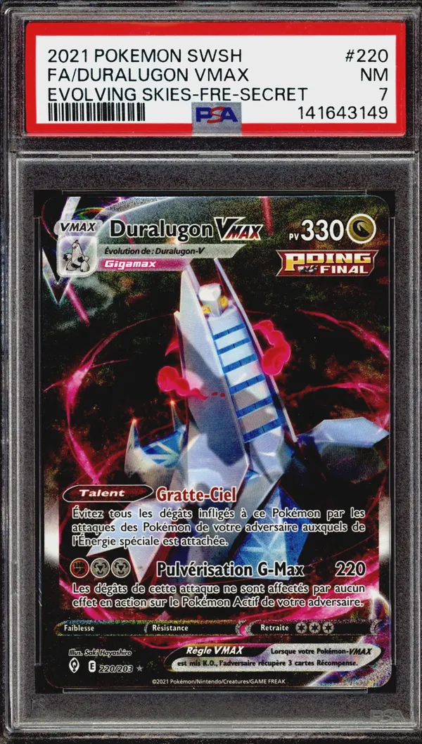 PSA 7 Duralugon VMax