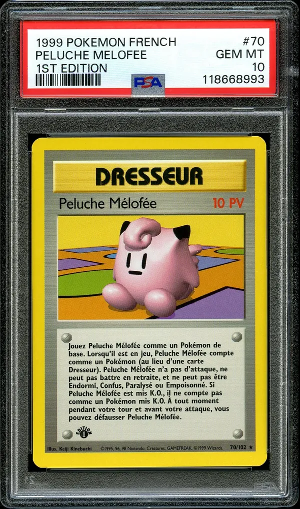 PSA 10 Peluche Mélofée