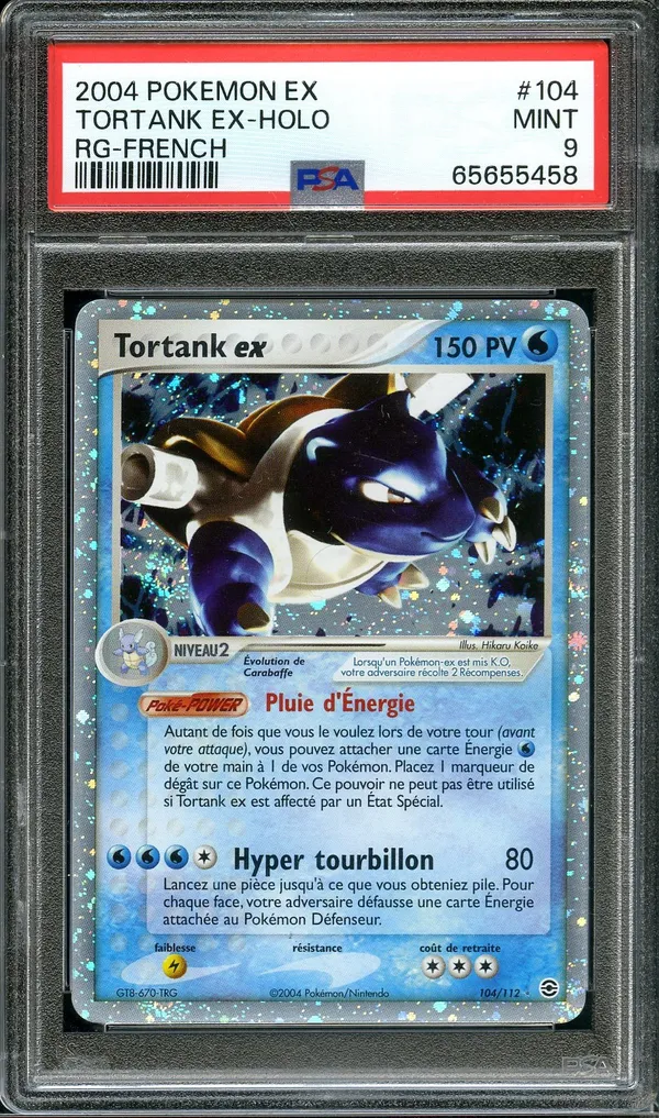 PSA 9 Tortank Ex