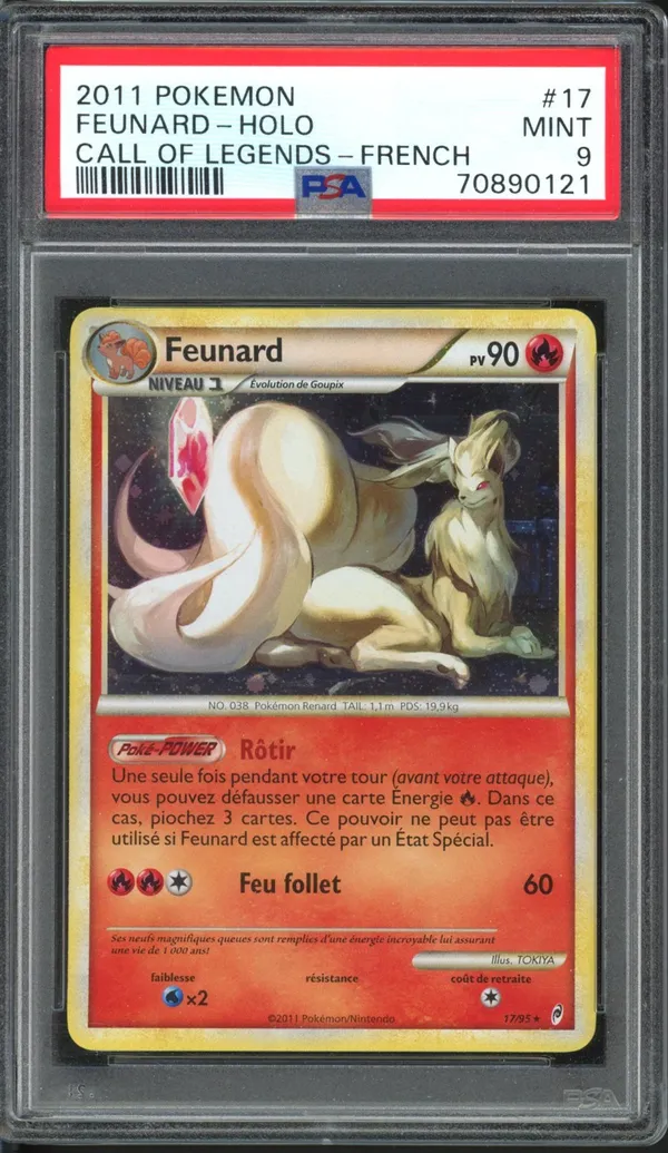 PSA 9 Feunard Holo