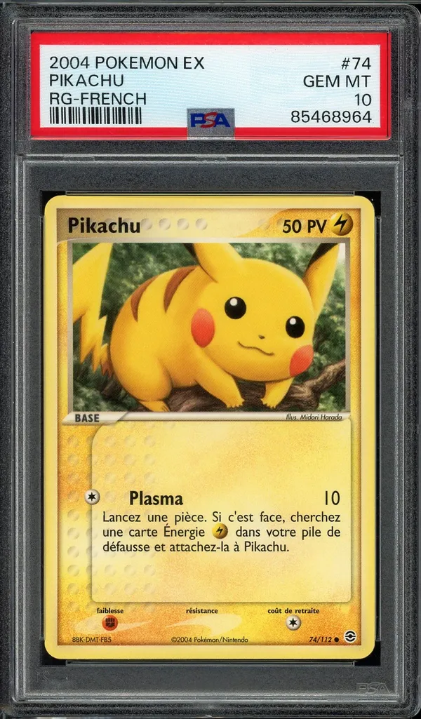 PSA 10 Pikachu