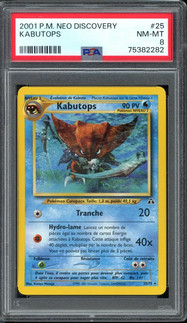 PSA 8 Kabutops