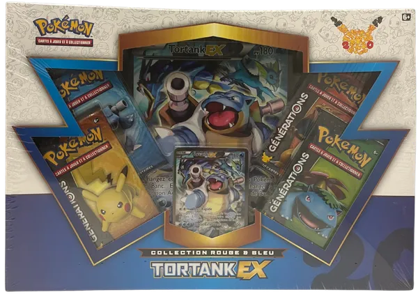 Coffret Collection XY Rouge et Bleu Tortank Ex