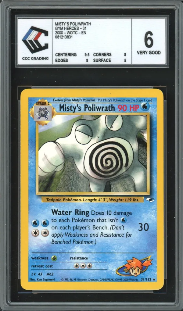 CCC 6 Misty's Poliwrath