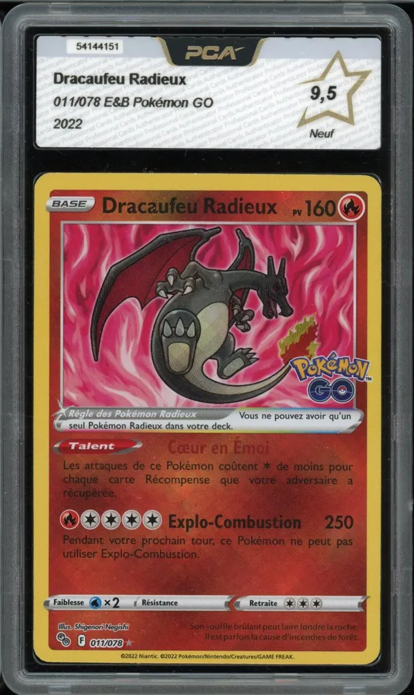 PCA 9.5 Dracaufeu Radieux