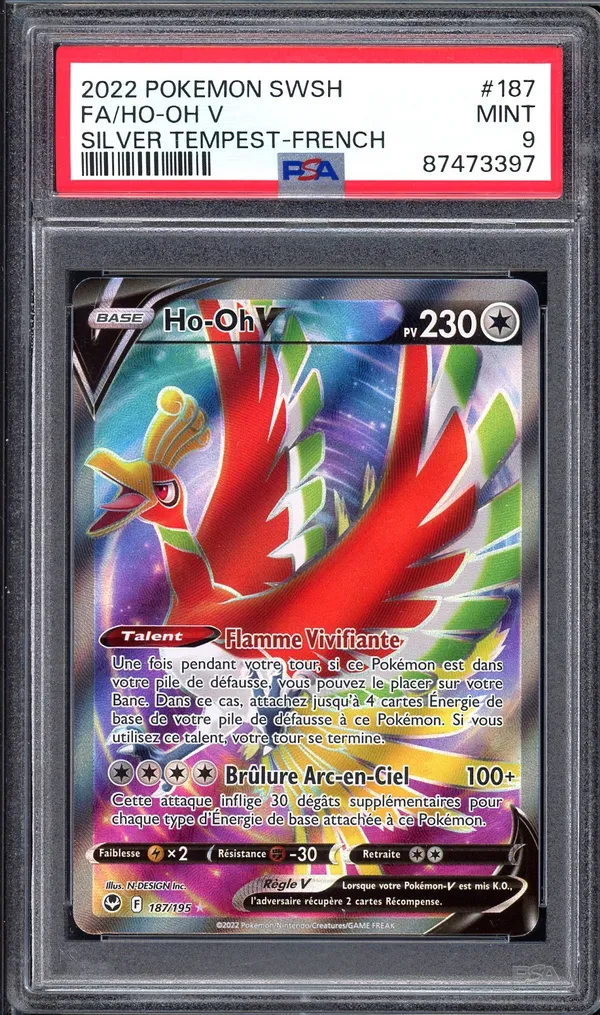 PSA 9 Ho-Oh V