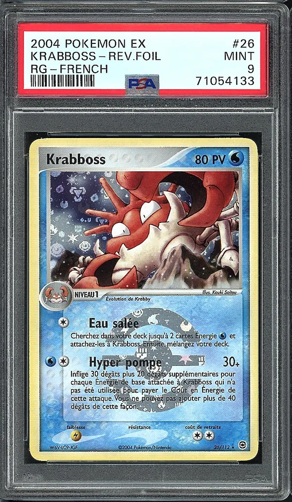 PSA 9 Krabboss Reverse