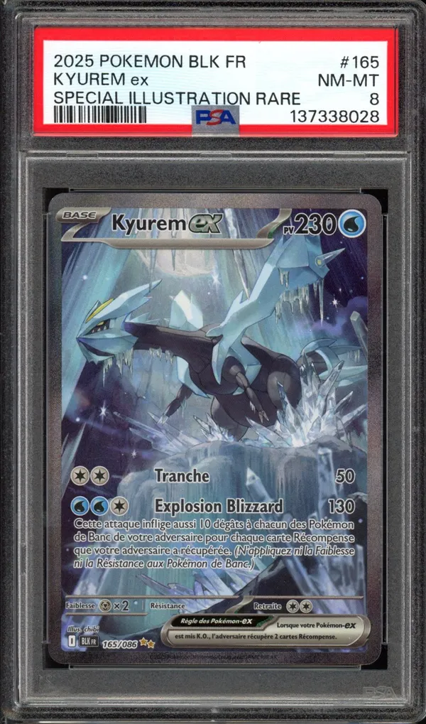 PSA 8 Kyurem Ex