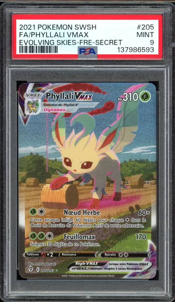 PSA 9 Phyllali VMax