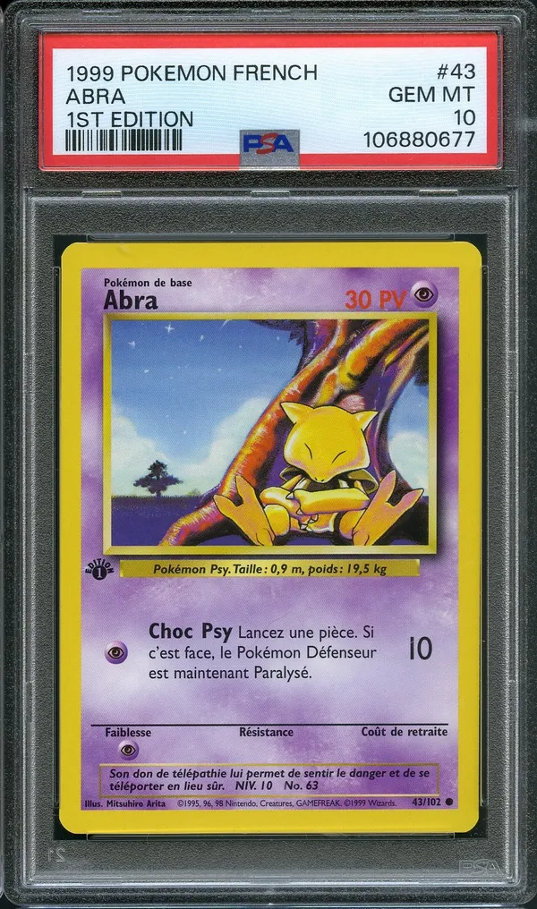 PSA 10 Abra