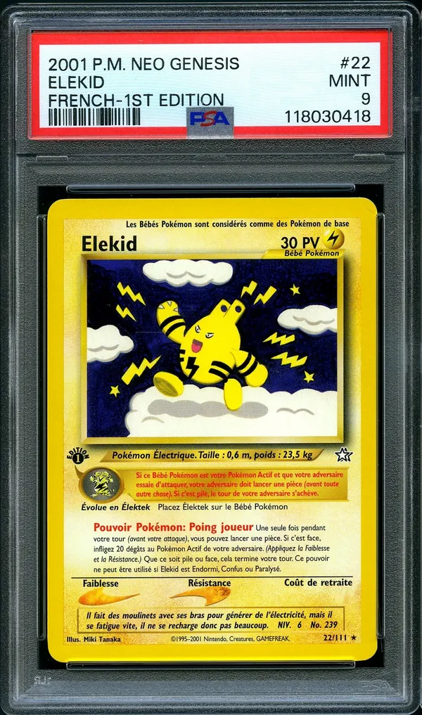 PSA 9 Elekid