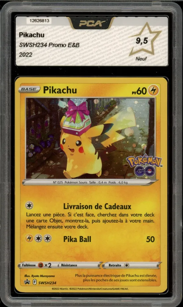 PCA 9.5 Pikachu Holo