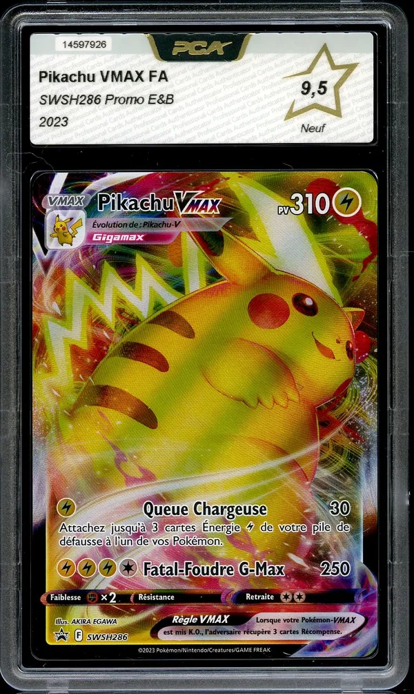 PCA 9.5 Pikachu VMax