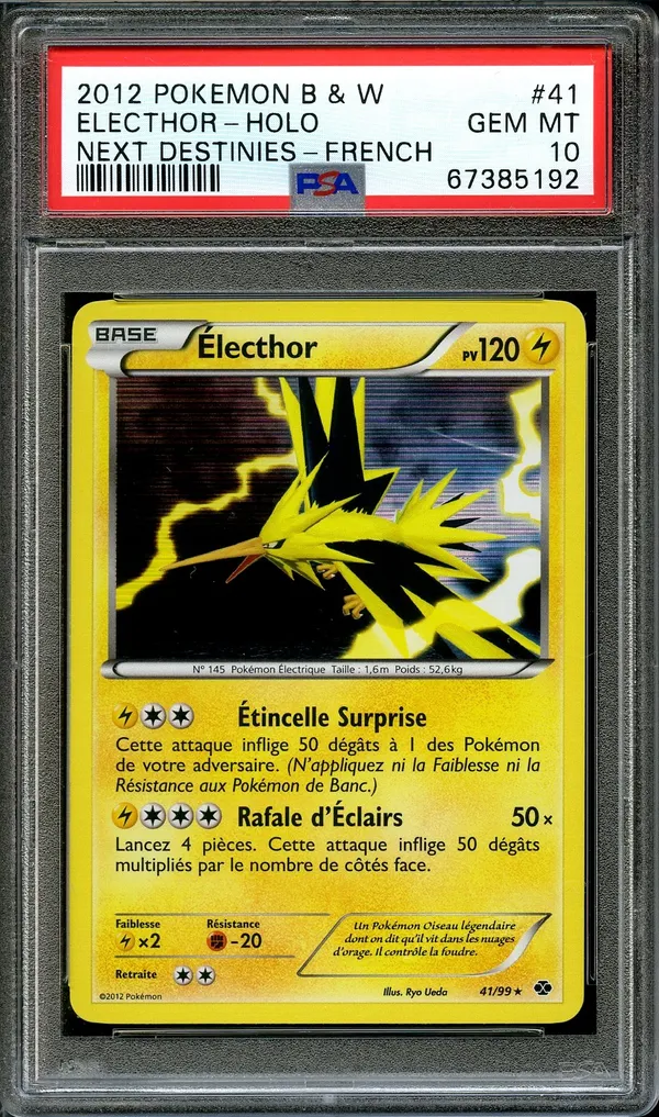 PSA 10 Electhor Holo
