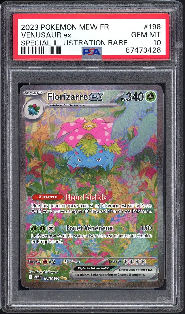 PSA 10 Florizarre Ex