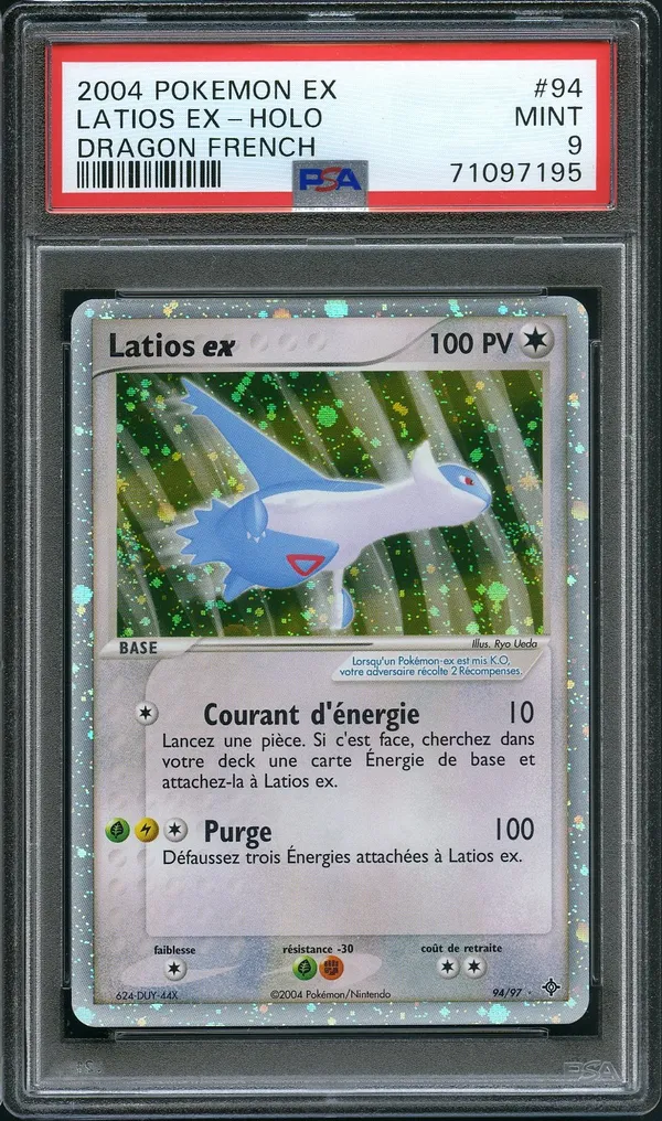 PSA 9 Latios Ex