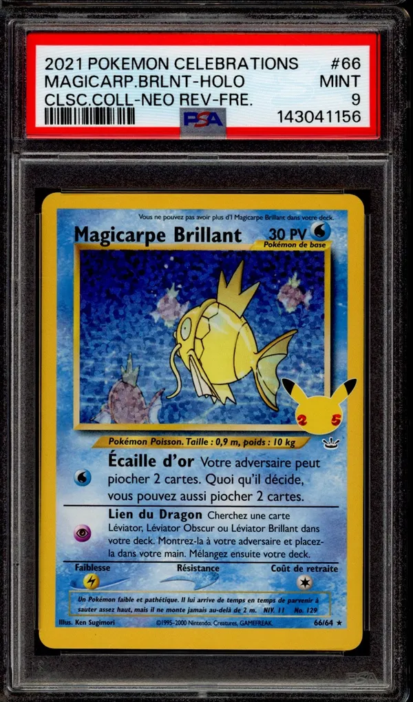 PSA 9 Magicarpe Brillant