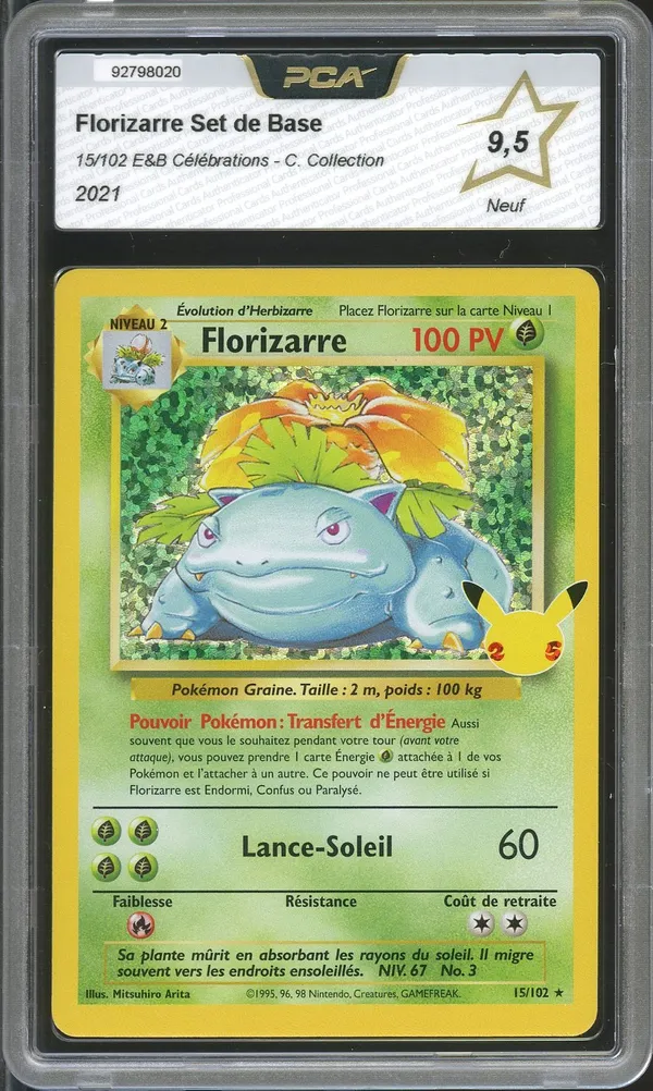 PCA 9.5 Florizarre Holo