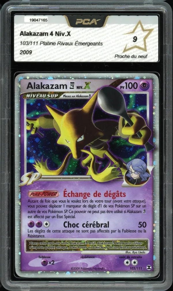 PCA 9 Alakazam Niv.X