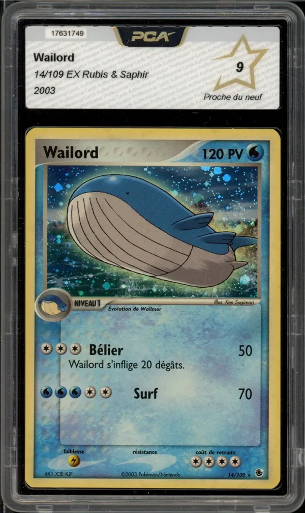 PCA 9 Wailord Holo
