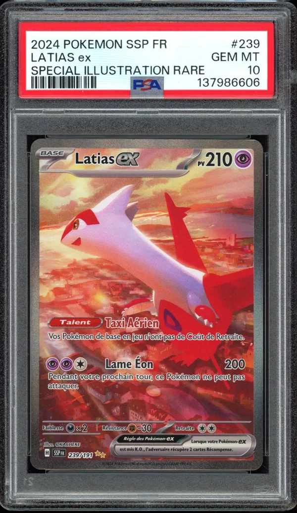 PSA 10 Latias Ex