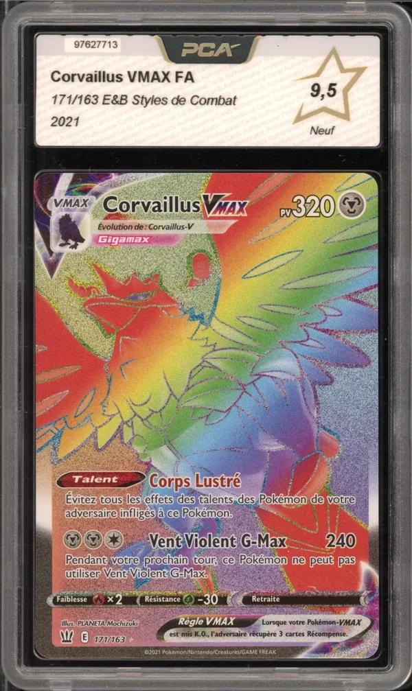 PCA 9.5 Corvaillus VMax Rainbow