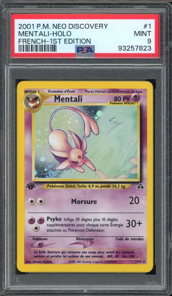PSA 9 Mentali Holo