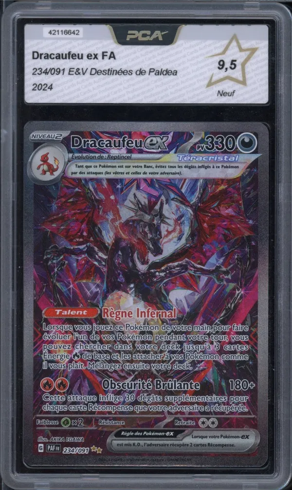 PCA 9.5 Dracaufeu Ex