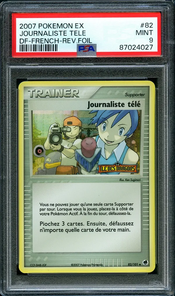 PSA 9 Journaliste télé Reverse