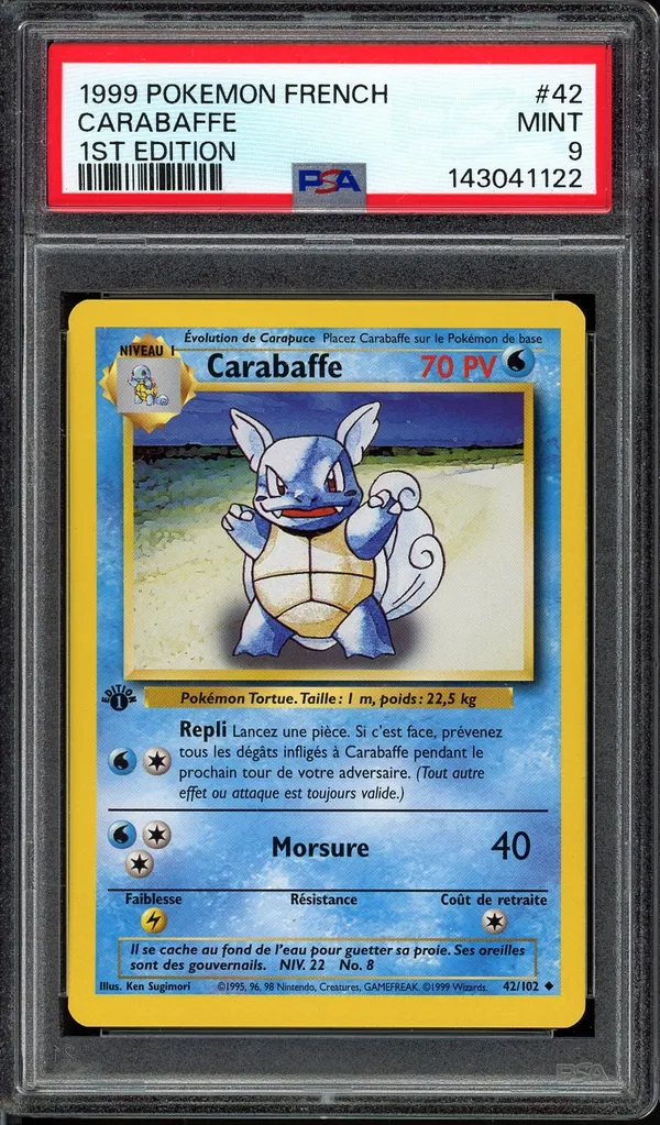 PSA 9 Carabaffe