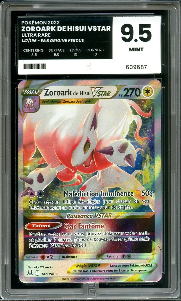 PG 9.5 Zoroark de Hisui VStar
