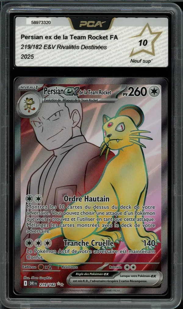 PCA 10 Persian Ex de la Team Rocket