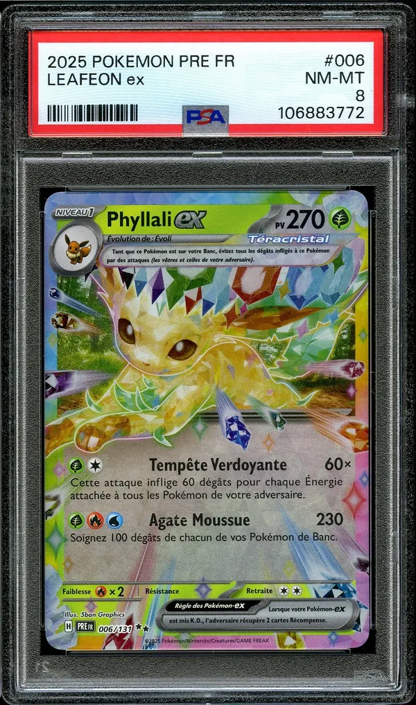 PSA 8 Phyllali Ex
