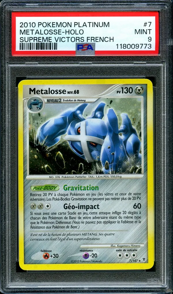 PSA 9 Métalosse Holo