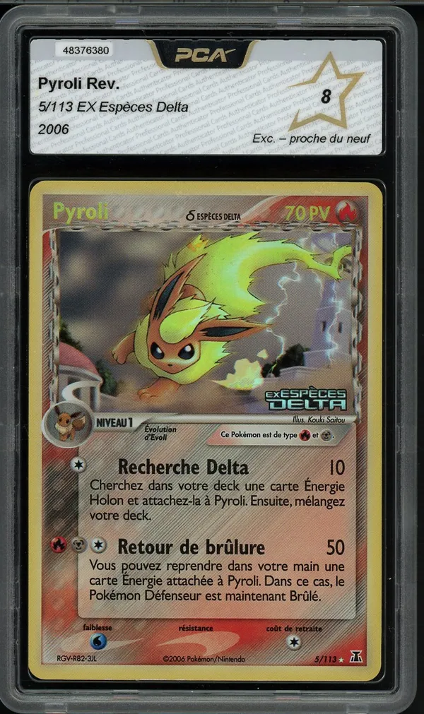 PCA 8 Pyroli Holo Reverse