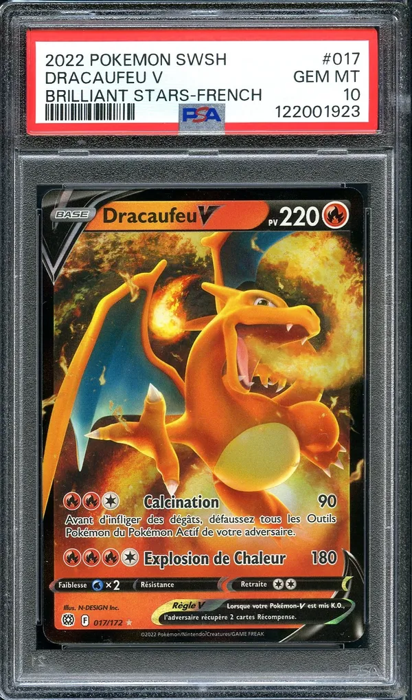 PSA 10 Dracaufeu V