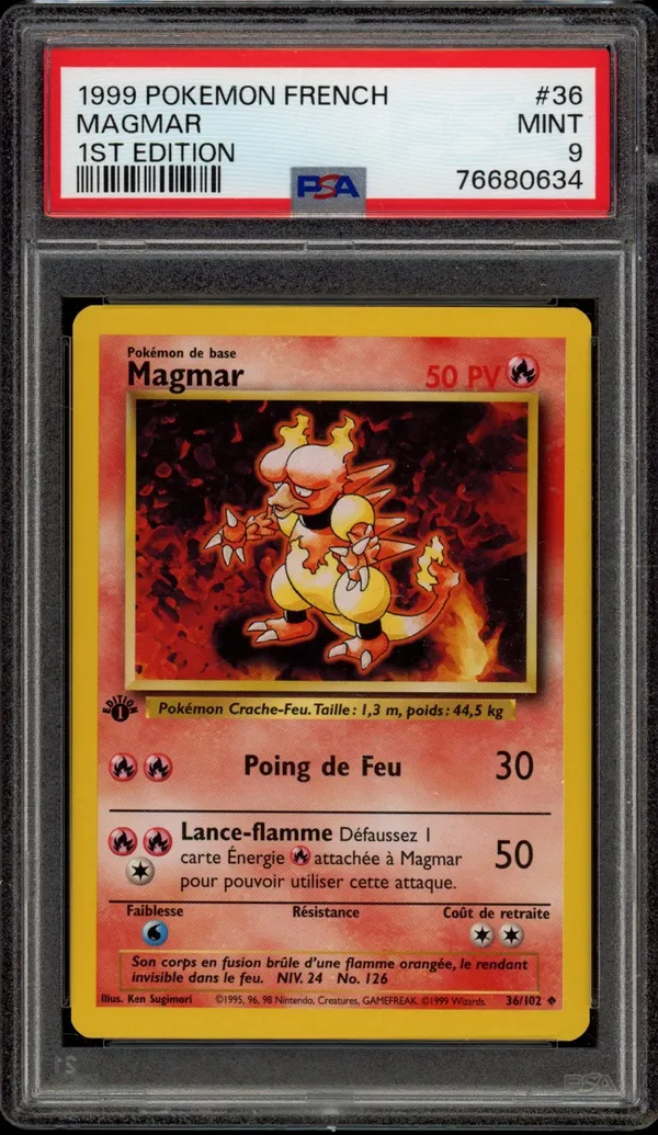 PSA 9 Magmar