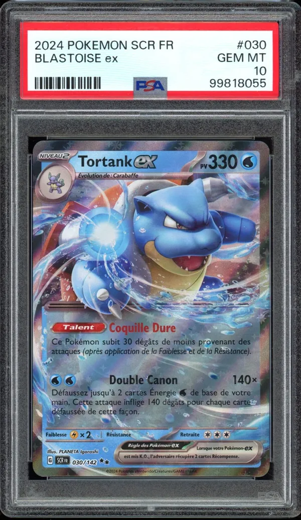 PSA 10 Tortank Ex