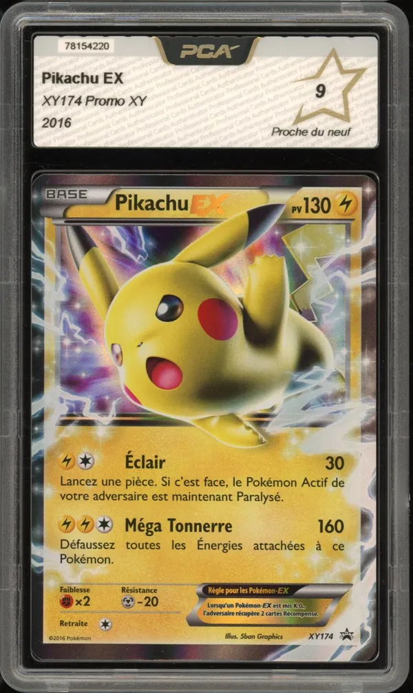 PCA 9 Pikachu Ex