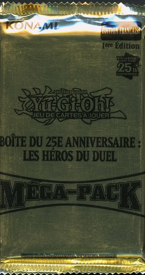 Booster Yu-Gi-Oh! Boite du 25ème Anniversaire : Les Héros du Duel