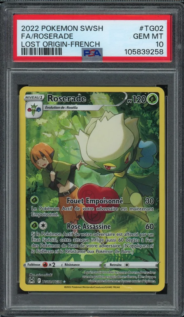 PSA 10 Roserade