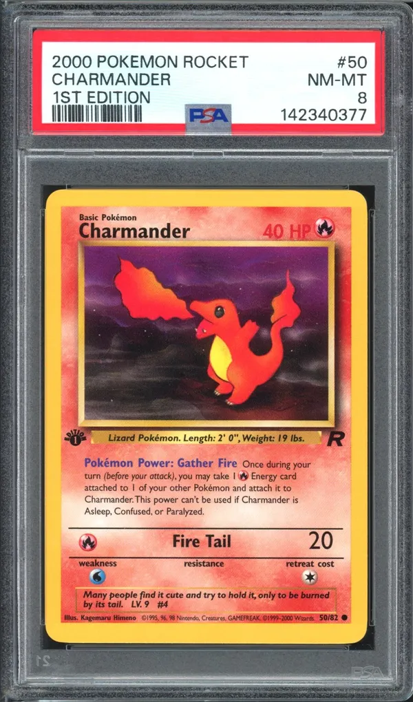 PSA 8 Charmander