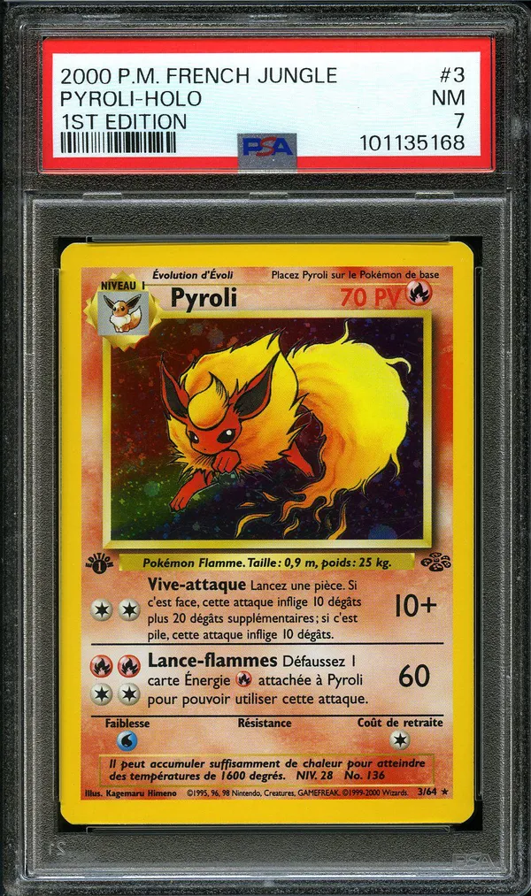 PSA 7 Pyroli Holo