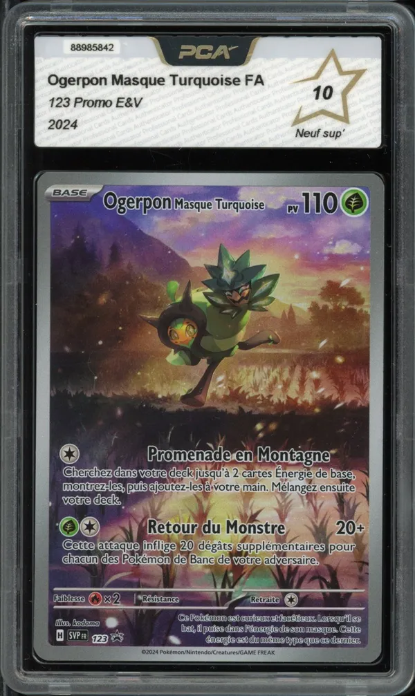 PCA 10 Ogerpon Masque Turquoise