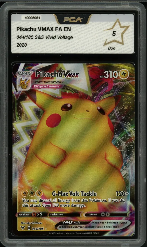 PCA 5 Pikachu VMax
