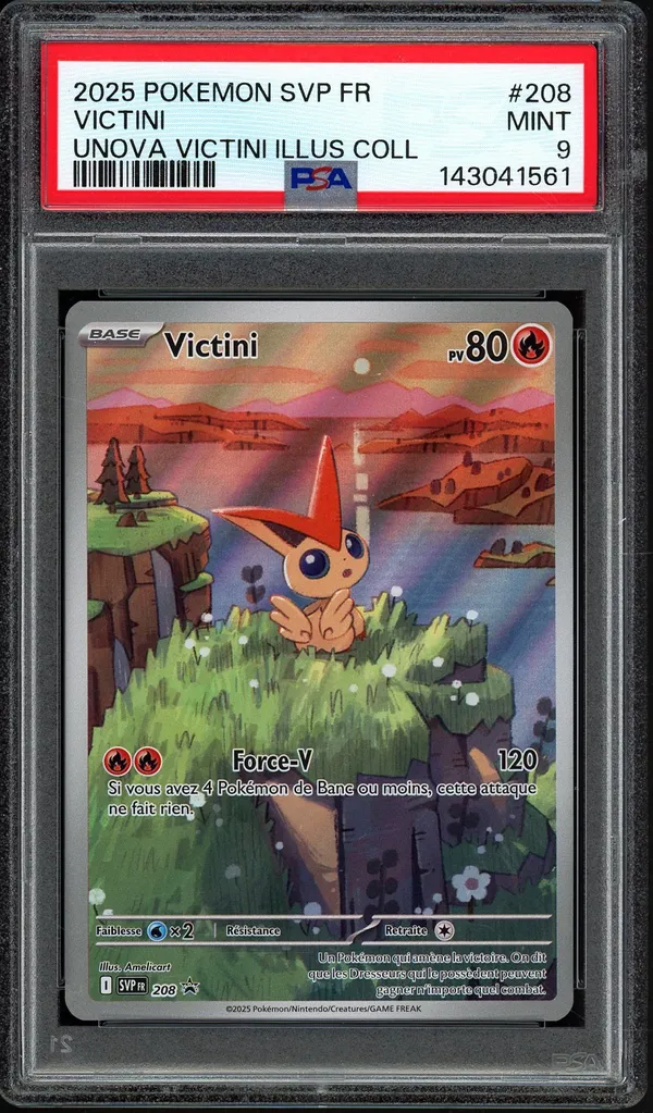 PSA 9 Victini